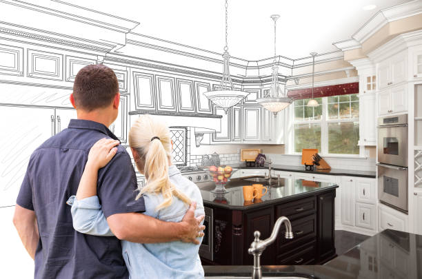 Professional Kitchen Island Installation technician working in Gibbstown, NJ